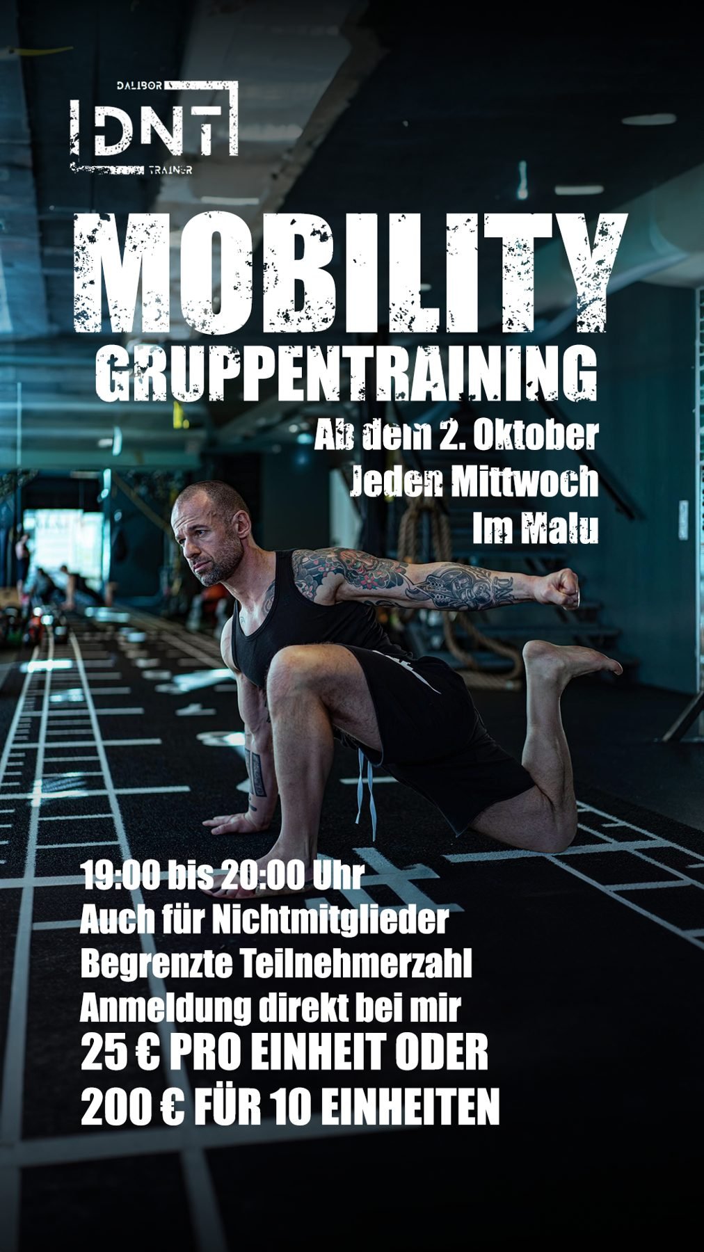 DNT Mobility story announcing classes from 2 October, with prices